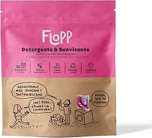 Flopp detergente y suavizante 2 en 1