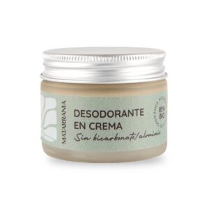 Desodorante En Crema 100% Bio Sin Bicarbonato Y Sin Aluminio,  Matarrania