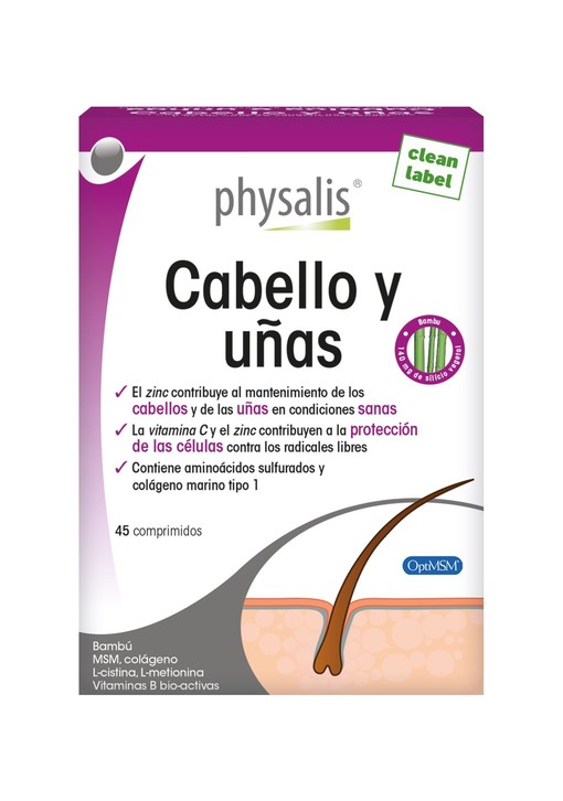 Physalis Cabello y uñas