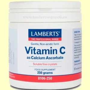 vitamina-c-como-ascorbato-de-calcio-lamberts-250-gramos
