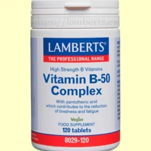 vitaminas-b-50-complex-lamberts-120-tabletas