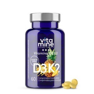 Vitaminas D3 y K2 de 60 comprimidos masticables, Herbora