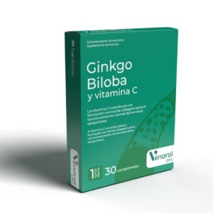 Ginkgo Biloba y Vitamina C de 30 Comprimidos, Herbora