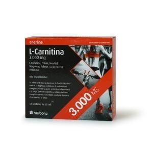 L-Carnitina 3.000 mg de 12 viales, Herbora