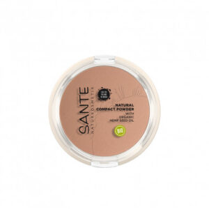 Polvo compacto natural 02 Neutral Beige, Sante