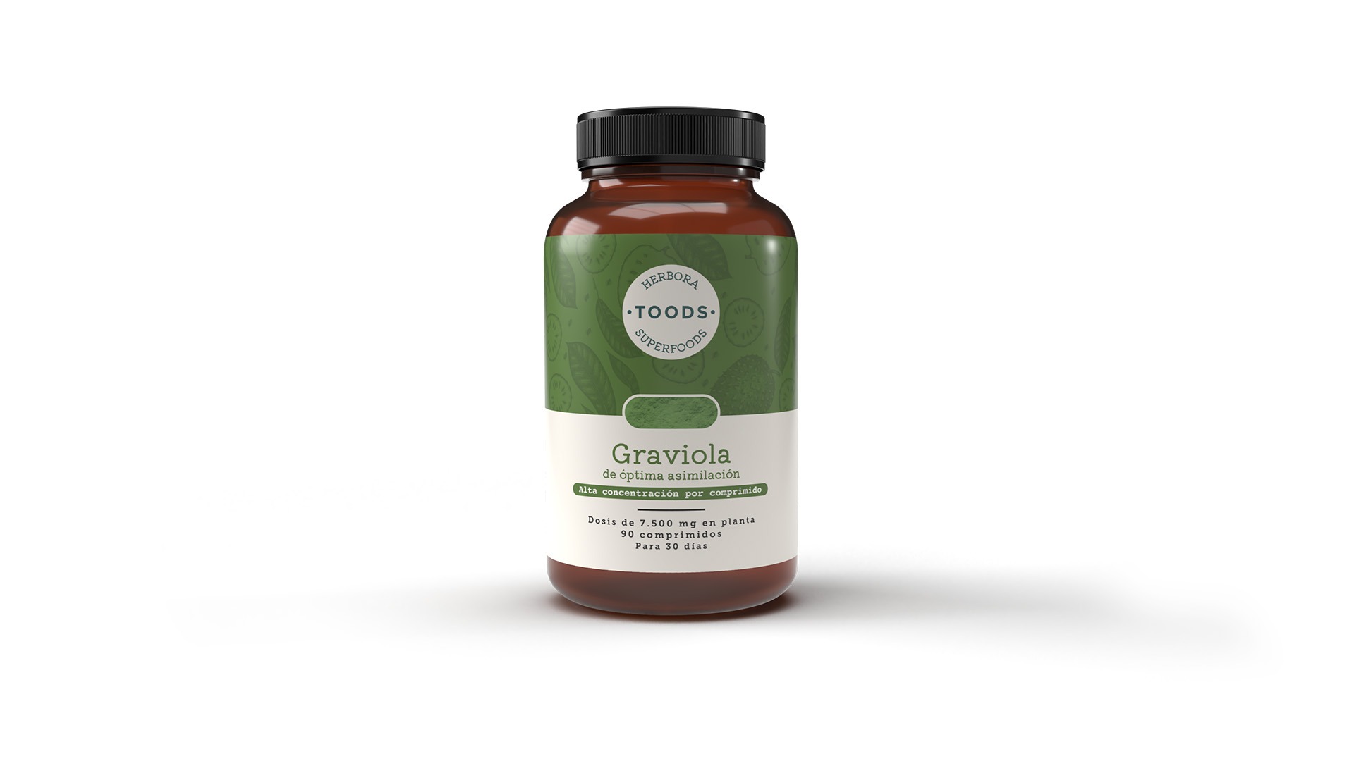Graviola de 90 Comprimidos, Herbora
