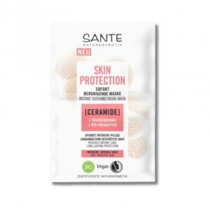 Mascarilla Skin Protection Calmante Aceite de Almendras y Uva 2x4 ml, Sante