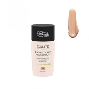 Maquillaje Fluido Radiant Care 04 Rose Amber, Sante