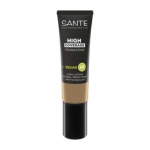 Maquillaje Fluido Alta Cobertura 03 Neutral Beige, Sante