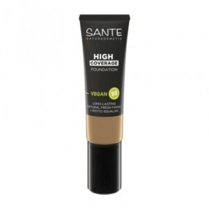 Maquillaje Fluido Alta Cobertura 05 Warm Beige, Sante