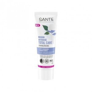 Dentífrico Mirra Sin Fluor de 75 ml, Sante