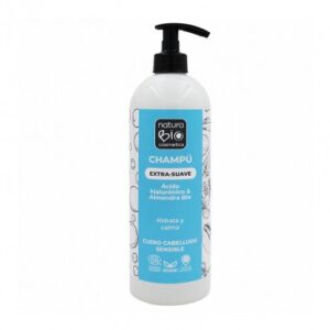 Champú extra suave ácido hialurónico & almendras Bio de 740ml, NaturaBIO Cosmetics