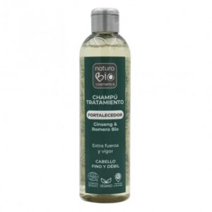 Champú natural Fortalecedor ginseng Bio de 250ml, NaturaBIO Cosmetics