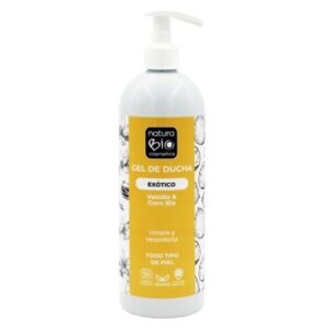 Gel de ducha Exótico vainilla y coco Bio de 740ml, NaturaBIO Cosmetics
