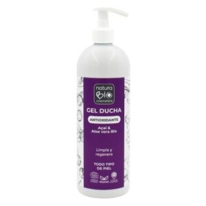 Gel de ducha aloe & açai de 740ml, NaturaBIO Cosmetics