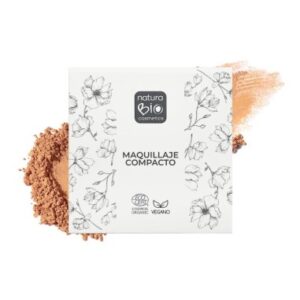 Maquillaje polvo compacto 01 Arena Algarve, NaturaBIO Cosmetics