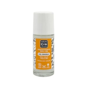 Desodorante natural roll-on piel sensible de 50ml, NaturaBIO Cosmetics