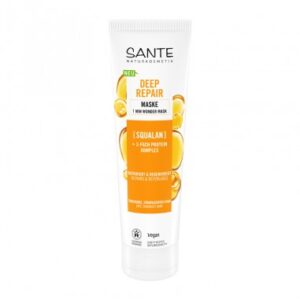 Mascarilla Capilar 1 minuto Reparación Profunda Escualano, Sante