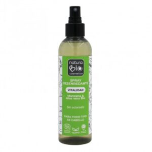 Spray desenredante Vitalidad aloe manzana de 200ml, NaturaBIO Cosmetics