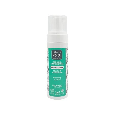 Espuma limpiadora purificante, NaturaBIO Cosmetics