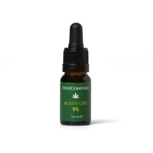 Aceite de CBD Cannabidiol Concentración del 5% en 10 ml, Di Oleo