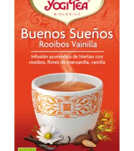 Infusión Buenos Sueños Rooibos Vainilla 17 filtros, Yogi Tea