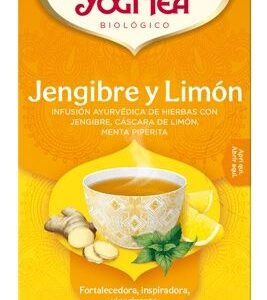 Infusión Jengibre y Limón 17 filtros, Yogi Tea