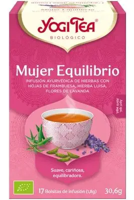Infusión Mujer Equilibrio 17 filtros, Yogi Tea
