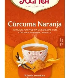 Infusión Cúrcuma Naranja 17 filtros, Yogi Tea