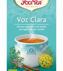 Infusión  Voz Clara 17 filtros, Yogi Tea