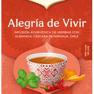 Infusión Alegría de Vivir 17 filtros, Yogi Tea