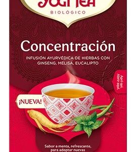 Infusión Concentración 17 filtros, Yogi Tea