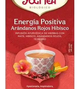 Infusión Energía Positiva Arándanos Rojos Hibisco 17 filtros, Yogi Tea